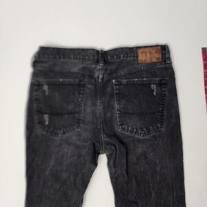 Bullhead denim men's jeans black skinny